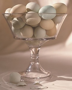 chrystal eggs